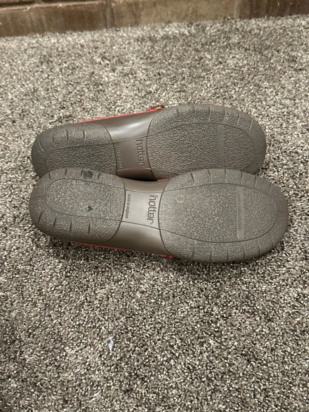 Hotter Comfort Concept Red Mary Jane Comfort Shoes 8.5 Cottagecore Casual